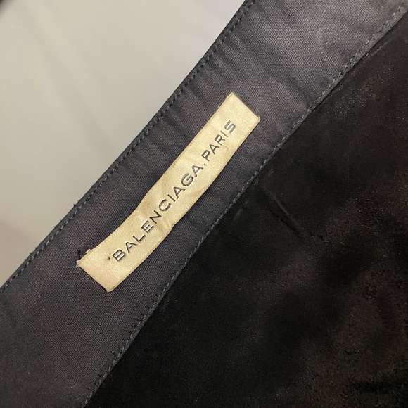 Balenciaga Paris Lace Black Mini Skirt M/6/38 - Picture 4 of 9